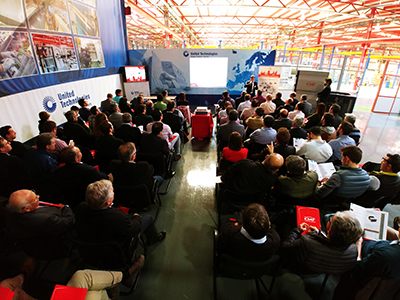 Foto REINÍCIATE
CIAT reúne a más de 170 clientes en la planta de producción de Montilla para presentar sus lanzamientos de producto para 2018.